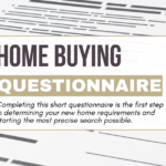 Home Buying Questionaire