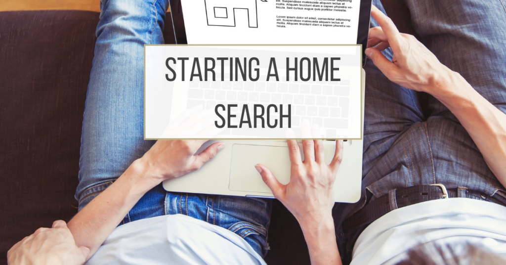 Starting a Home Search